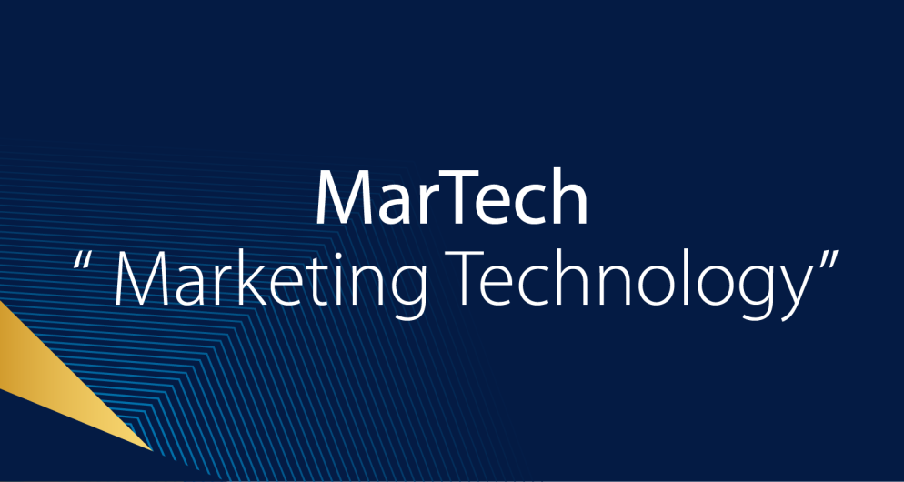 تكنولوجيا التسويق "Marketing Technology "MarTech