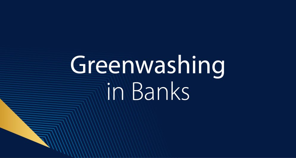 ظاهرة الغسل الأخضر Greenwashing in Banks