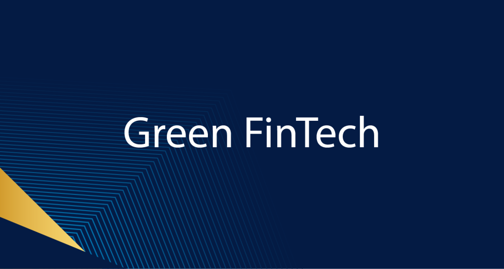 التكنولوجيا المالية الخضراء Green FinTech